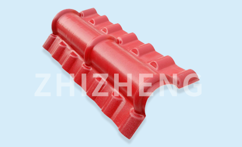 Positive ridge tile